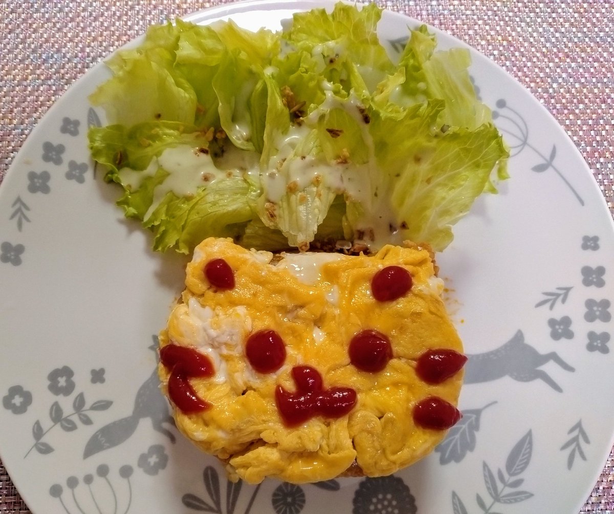 にゃむらいす🐱
とりあえずなんでも
ねこのかたちにしたくなる
 #おうちごはん