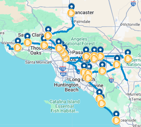 .<a href="/Metrolink/">Metrolink</a> ridership has jumped 35% in the first half of 2025! And it can jump even higher if you use it to check out all the breweries, taprooms, pubs and taverns near many of the stations! 🍻

Find out where on The Militant's Metrolink Beer Map!

militantangeleno.com/blog/2025/08/1…