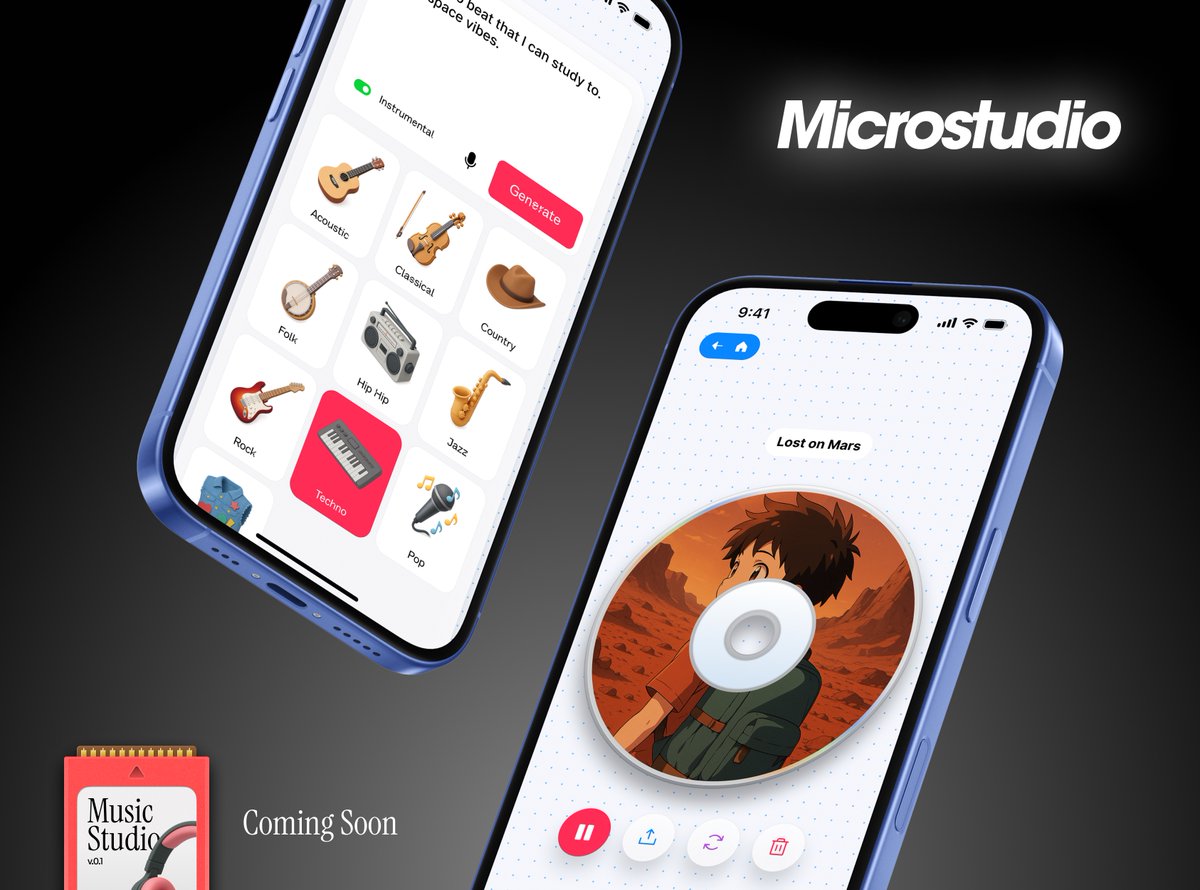 microstudio_ai's tweet image. Music Studio is coming soon! Safe for kids - fun for adults too!

Join the waitlist at microstudio.ai