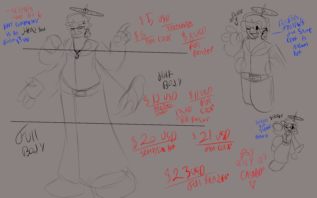 Crosser_net's tweet photo. YO YO YO YO- UH 
COMMISION SHEET THRED https://t.co/8JVAPdADYh