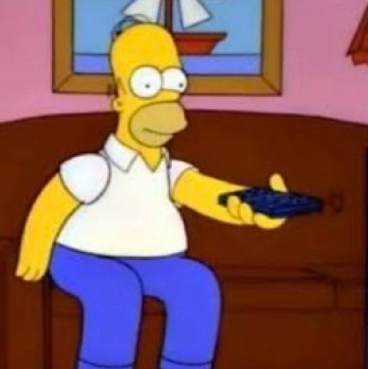 Me, watching Rich Eisen hosting SportsCenter: