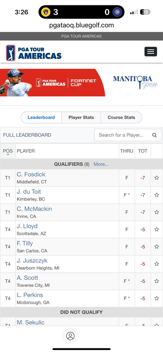 Monday Q ✅ 
Time to get after it this week in the Manitoba Open <a href="/PGATOURAmericas/">PGA TOUR Americas</a> 
<a href="/ManitobaOpen/">Manitoba Open</a> 
<a href="/acaseofthegolf1/">Monday Q Info</a>