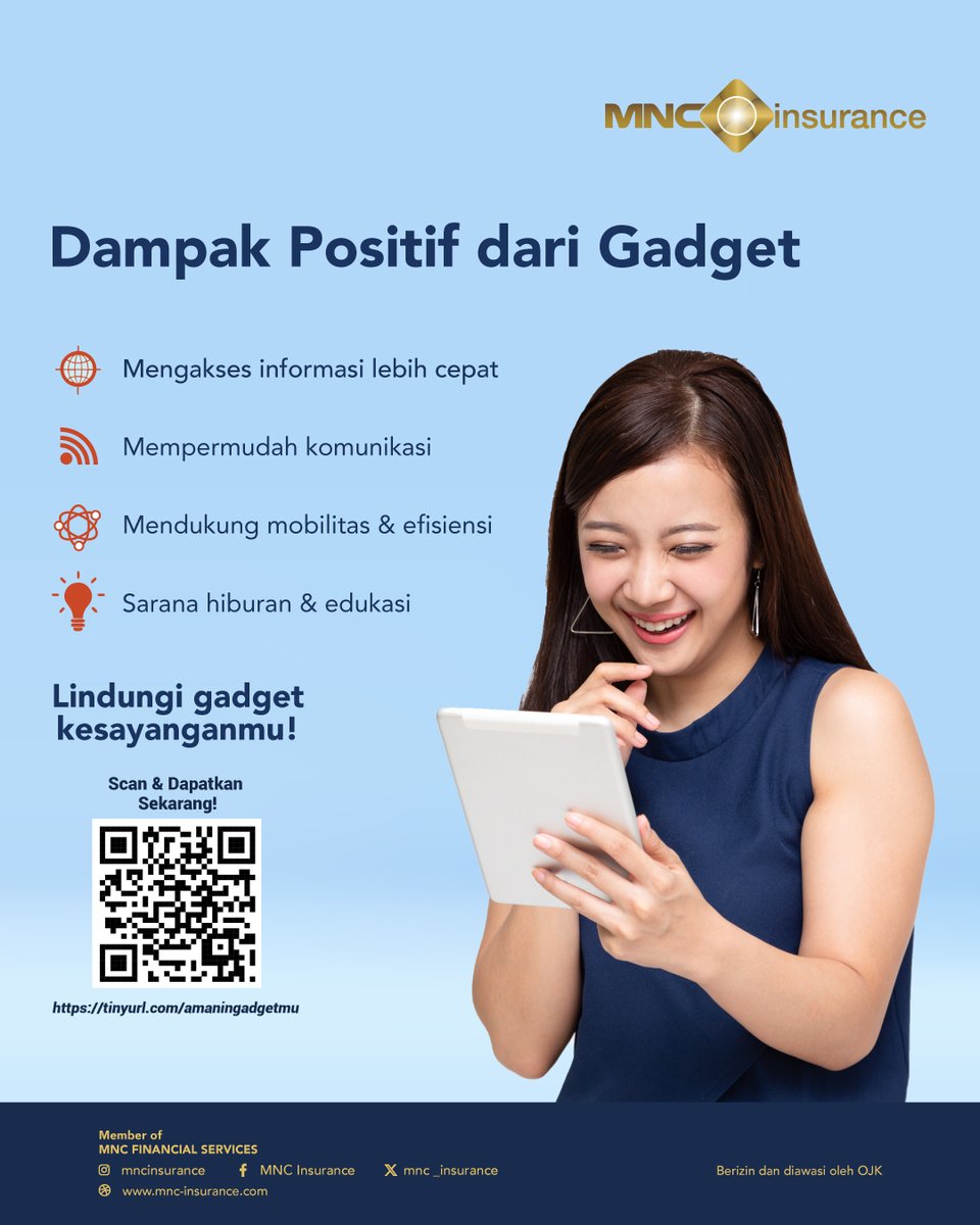 mnc_insurance's tweet image. Gadget bukan cuma buat main-main kok!

Kalau dimanfaatkan dengan bijak, gadget bisa jadi alat superpower untuk belajar, bekerja, sampai berkarya! 💡🎓🎨

Yuk, gunakan teknologi untuk hal-hal positif dan produktif.
#ManfaatGadget #TeknologiBijak #StayProductive #MNCInsurance