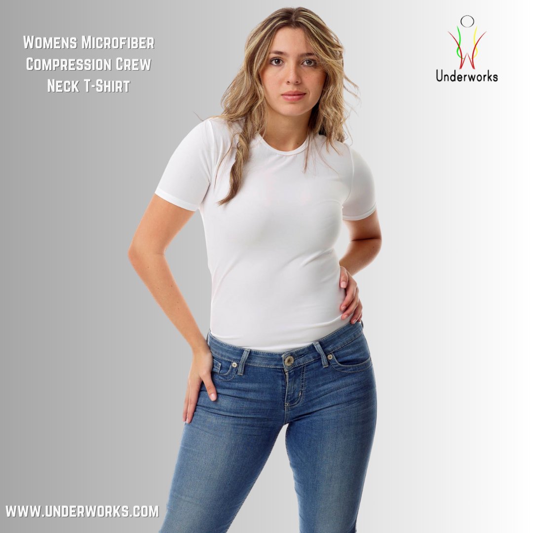 UnderworksStore's tweet image. Sleek, comfy, and flattering all day! 🌟 Perfect base layer or standalone style, your new wardrobe essential is here. Made in the USA for comfort that moves with you. 💖 

underworks.com/womensmicrofib… #Underworks #CompressionTee 

#MicrofiberMagic #compressionshirt #ComfyChic #OOTD