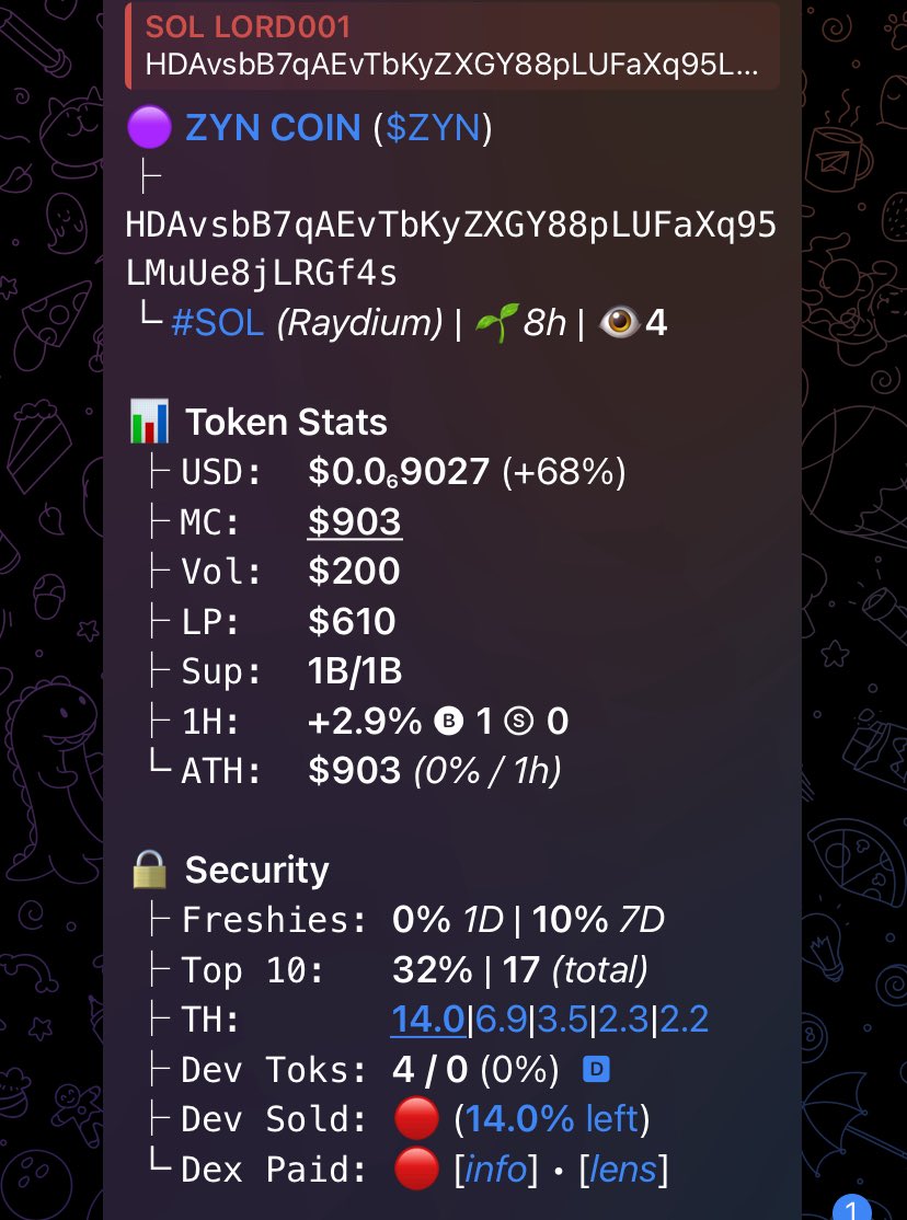 Ca&gt;&gt;

HDAvsbB7qAEvTbKyZXGY88pLUFaXq95LMuUe8jLRGf4s

#SolanaMemeCoins #ZYNCOIN