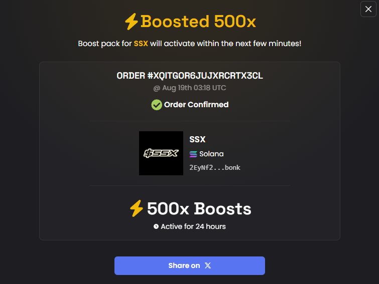 I will say the $SSX community blew away my expectation with how fast this target was achieved. I will definitely be uping the numbers next time lol. 

A promise is a promise. Lets continue to build this strong community &amp; let everyone know how loud and persistent we are. $SSX is