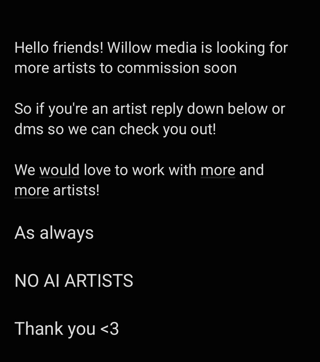 _WillowMedia_'s tweet image. HELLO MY FRIENDS!