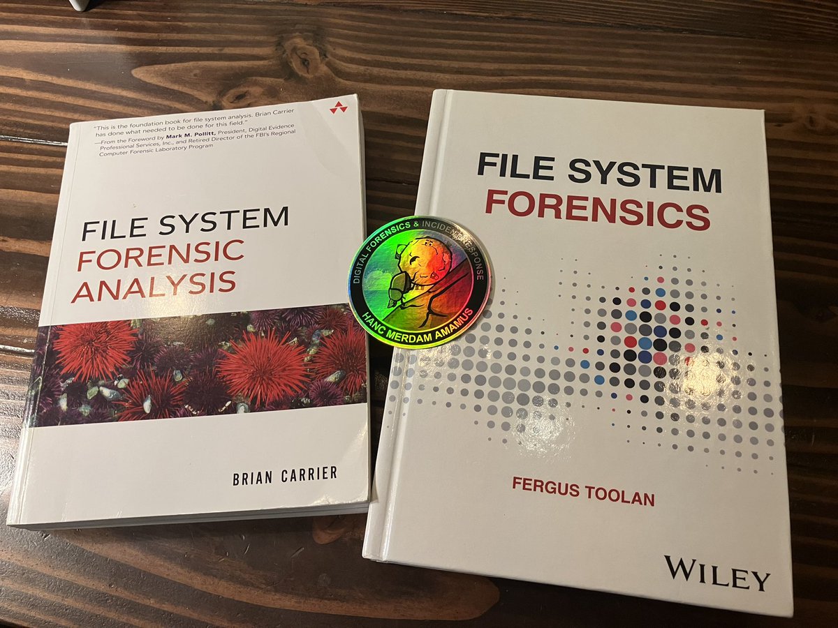 I was looking for a resource on XFS and it seems this book, File System Forensics, by Fergus Toolan flew under my radar. It was published earlier this year!