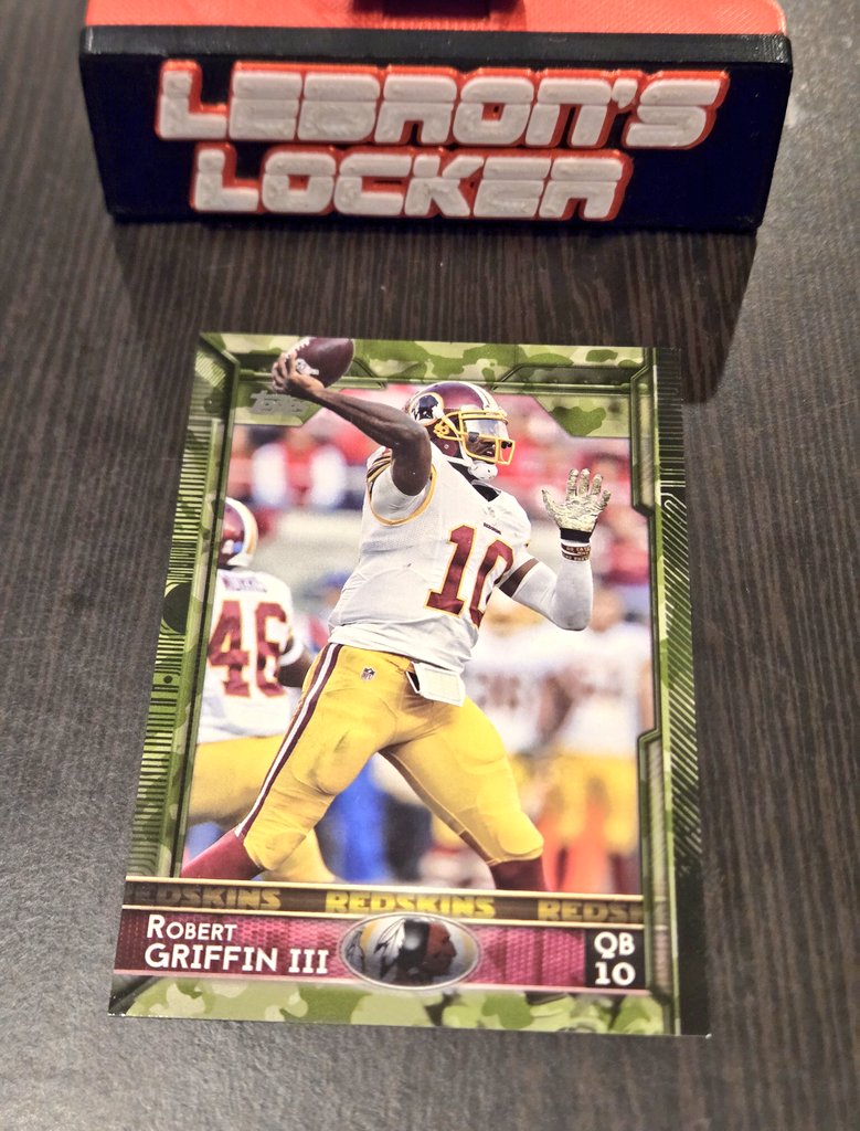 LebronsLocker's tweet image. $5 or Best Offer

/399
Camo

Day 15
#LLsStackSeason2025Part3 

📢 Read 📌 Post &amp;amp; Highlights section for stacker details.