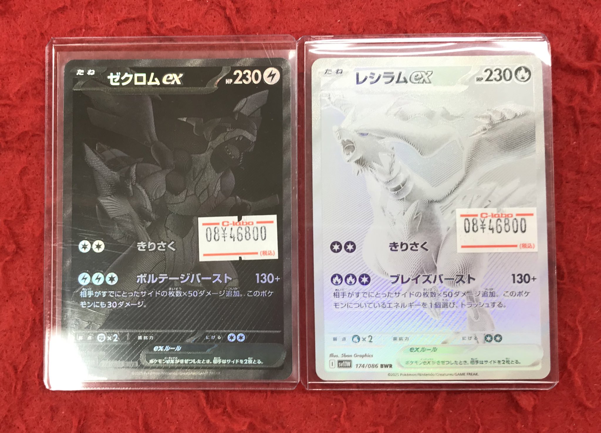 レシラムEX ゼクロムEX ゼクロムex」「レシラムex」などの収録カードを一挙公開