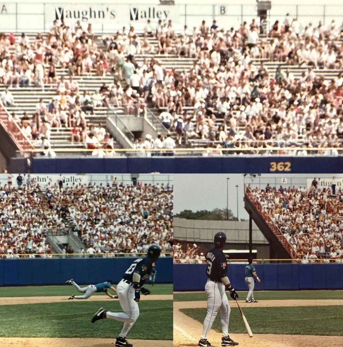 <a href="/Brewers/">Milwaukee Brewers</a> let’s get the Vaughn’s Valley sign back in Left Field by the time the Crew returns from the Northside. To have another Vaughny tearing it up for the Crew.  A Vaughn is the perfect person to inherit the mantle! Let’s make it happen! #thisismycrew