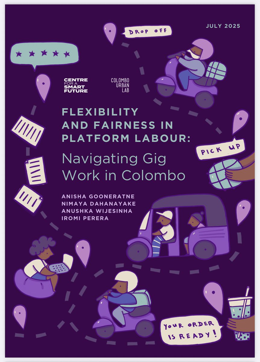 In a new report on platform labour in #Colombo, CSF argues that platform companies like <a href="/Uber/">Uber</a> and <a href="/PickMeLK/">PickMe (Sri Lanka)</a> can do much more to help gig workers adapt to climate stress, like heat. Read here to learn more about our findings and recommendations csf-asia.org/navigating-gig…