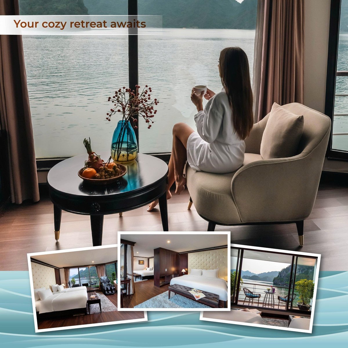 CruisesMon's tweet photo. ✨ Special Deal – Limited Time Offer ✨
Summer isn’t over yet – it’s the perfect time to experience the breathtaking beauty of Halong Bay &amp; Lan Ha Bay aboard Mon Cheri Cruises! 
Hotline: +84 984 749 958
Email: info@monchericruises.com
🌐 https://t.co/vEf6VNYyLg
#LanHa #Halong https://t.co/bFy995250A
