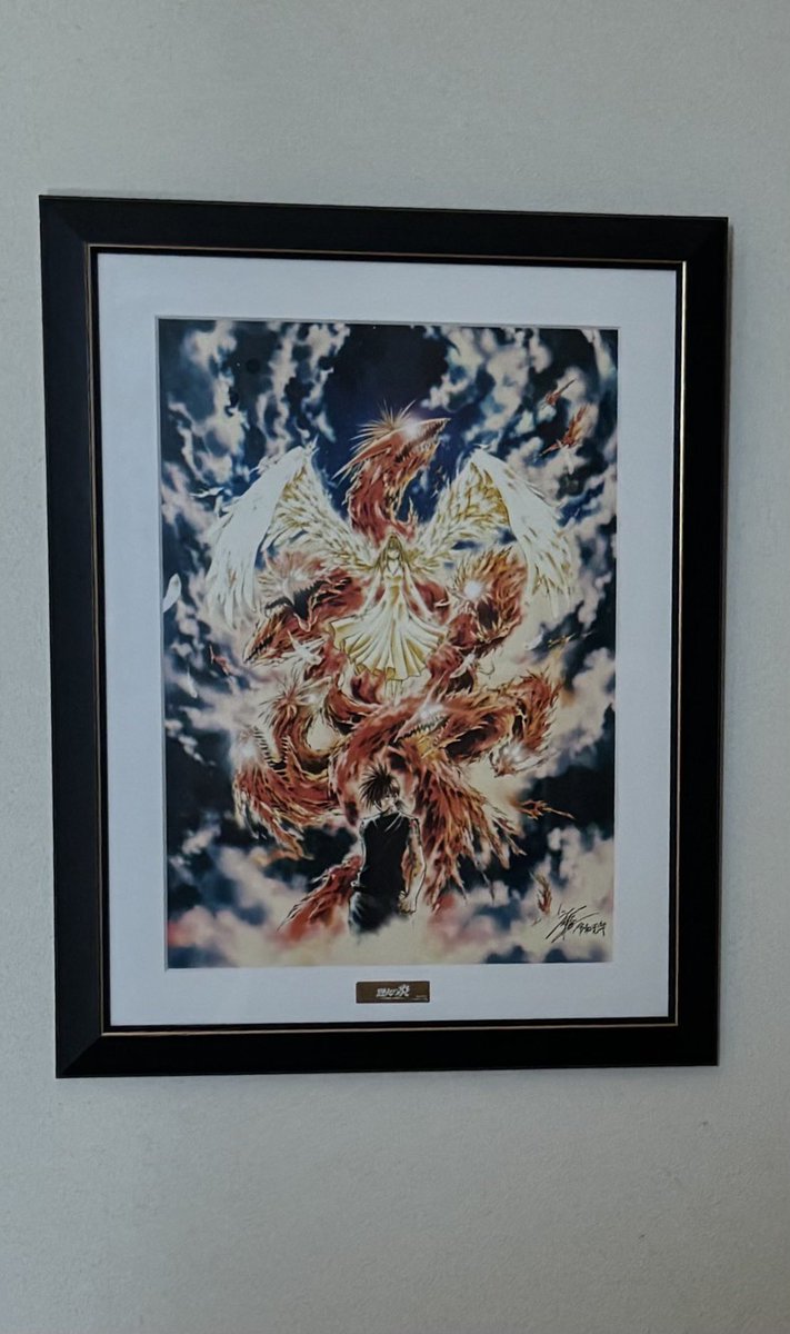 烈火の炎　安西信行先生　画業30周記念　TSUTAYA キャンバスアート 烈火の炎 安西信行先生 画業30周記念 TSUTAYA キャンバスアート