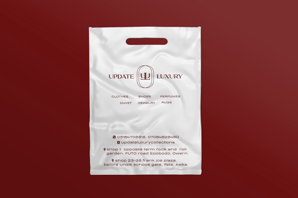 DesignTech_0's tweet image. We had the pleasure of designing for Update Luxury Collection and he absolutely loved it. The project included a sleek logo, a complementary card design, and a custom bag design, all crafted to reflect the brand’s premium identity. Clean, elegant, and made with intention. 🤝