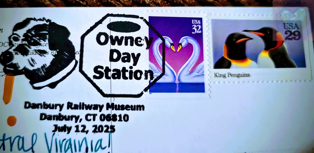 LaLaIndieMaker's tweet image. Postcard arrival of the week
From VA 
Tio P was on the Appalachian Trail, visiting with everyone he might see
@rethomson was one of those people who will now be in our family forever🫶
The swan stamp is special for #LKLD 
#POSTCARD