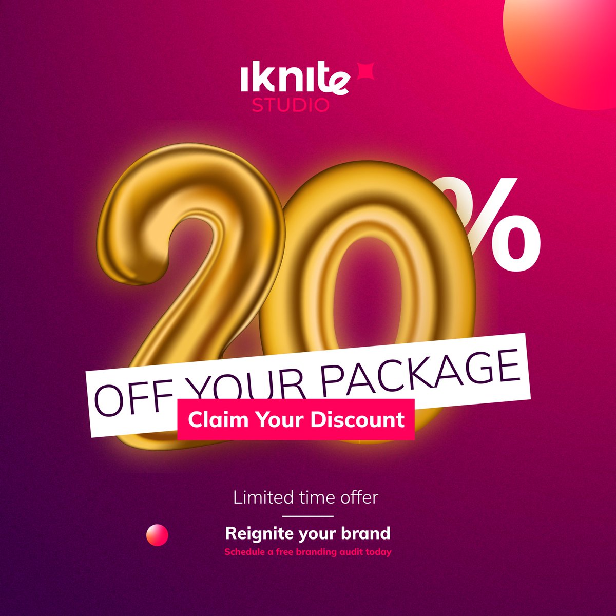 iknite studio (@iknitestudio) on Twitter photo Most startups skip #branding and that’s why they stay invisible.
🚫 No brand = no identity
🚫 No identity = no trust
🚫 No trust = no growth
This month @iknitestudio is giving 20% off brand makeovers.
Free consult: reignite.iknite.studio
Stand out.
#reigniteyourbrand Most startups skip #branding and that’s why they stay invisible.
🚫 No brand = no identity
🚫 No identity = no trust
🚫 No trust = no growth
This month @iknitestudio is giving 20% off brand makeovers.
Free consult: reignite.iknite.studio
Stand out.
#reigniteyourbrand