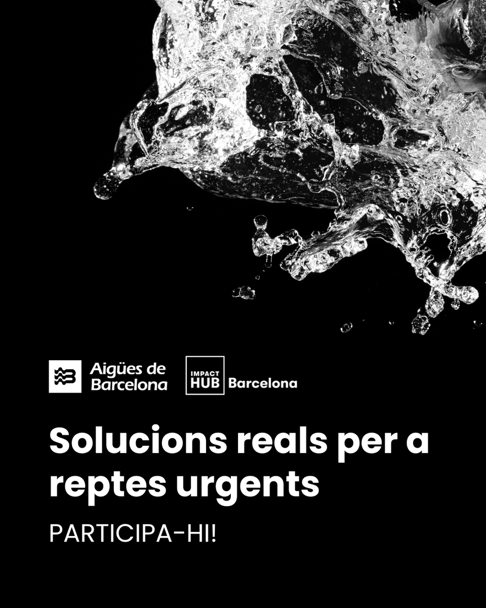 💧 El Lab de Transició de Recursos Hídrics és un espai per innovar amb impacte en el sector agroalimentari i l’aigua.

🌱 Reptes: eficiència hídrica, reutilització, governança i noves solucions.

Uneix-te! 👉 somosimpacto.es/labs-agua/
