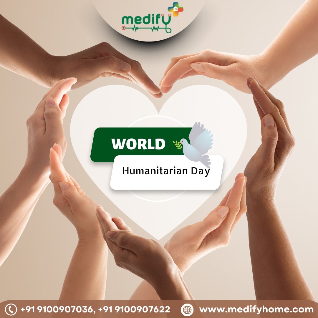 Medifyhome's tweet image. 🌍✨ World Humanitarian Day ✨🌍
Today, we honor the spirit of compassion, kindness, and selfless service that unites humanity. 💙

💚 Medifyhome salutes all the heroes who dedicate their lives to serving humanity.

#WorldHumanitarianDay #HumanityFirst #Medifyhome