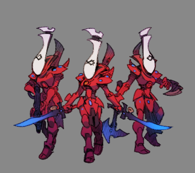 DifmanM's tweet photo. egg knight #WarhammerArt https://t.co/WSOZFtUaOy