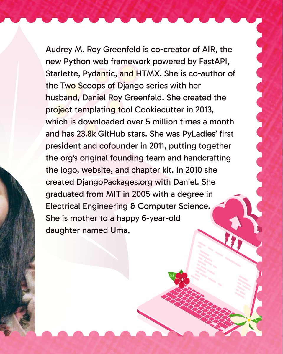 pyladiesmanila's tweet image. ✨🌟 𝐂𝐨-𝐂𝐫𝐞𝐚𝐭𝐨𝐫 𝐨𝐟 𝐀𝐈𝐑 & 𝐏𝐲𝐋𝐚𝐝𝐢𝐞𝐬 𝐓𝐫𝐚𝐢𝐥𝐛𝐥𝐚𝐳𝐞𝐫
Meet Audrey M. Roy Greenfeld, a co-creator of AIR...
#PyLadiesManila #OwnTheCloud #WomenInTech #PythonPH #AWSWorkshop