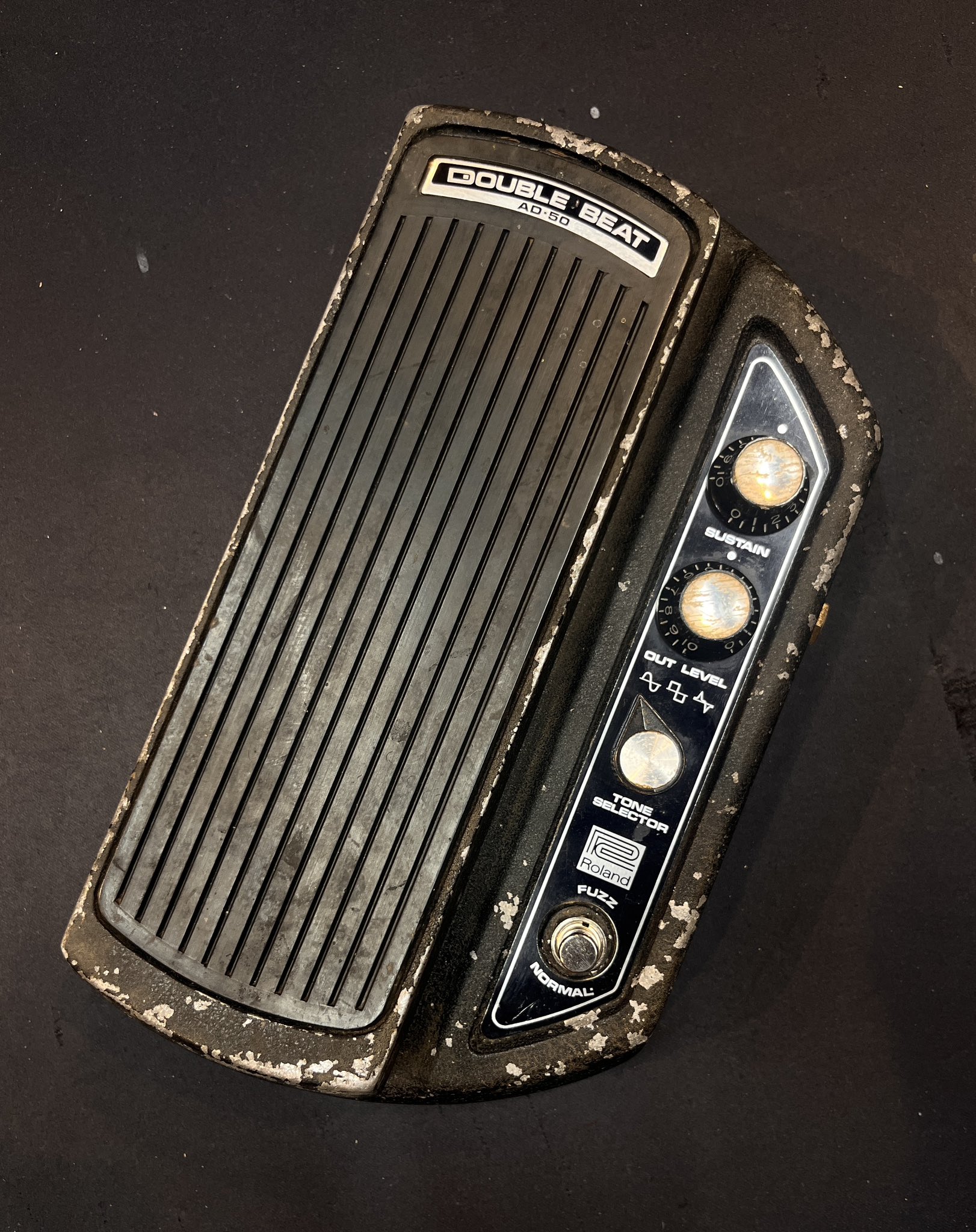 Roland DOUBLE BEAT AD50 ファズ、ワウ ジャパンヴィンテージ】Roland Double Beat AD-50 FUZZ&WAH