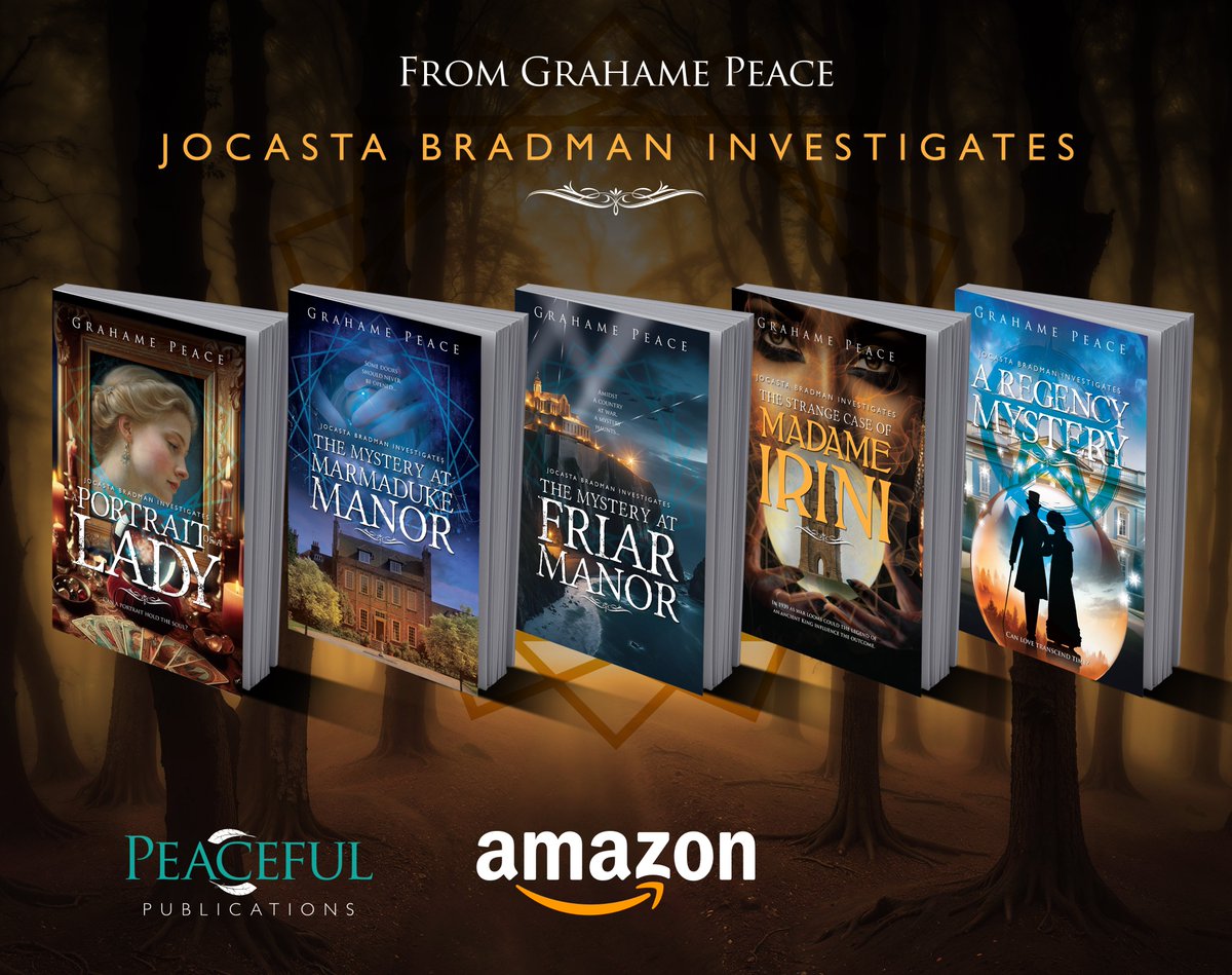 amazon.com/dp/B0CWZGYZR2?… Jocasta Bradman Investigates. A series of amusing, paranormal mysteries. #books #fiction #amreading #mysterybooks #ghoststory #booklover #kindle #paranormalmystery #Glastonbury #historicalmystery #humour #booksbooksbooks #fantasy #amazonbooks