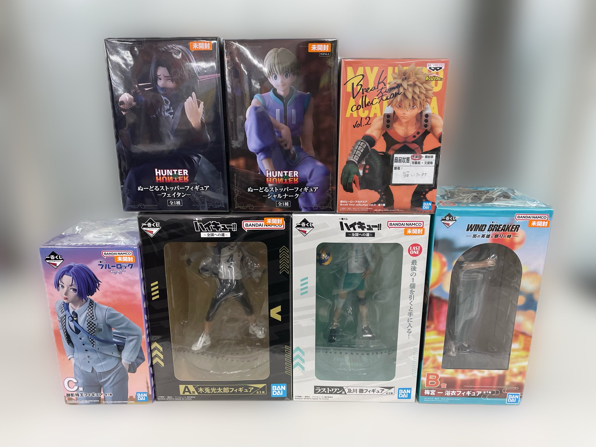 一番くじ プライズフィギュアまとめ売り　新品未開封43点セット 新品未開封】プライズフィギュア 一番くじフィギュアまとめ売り