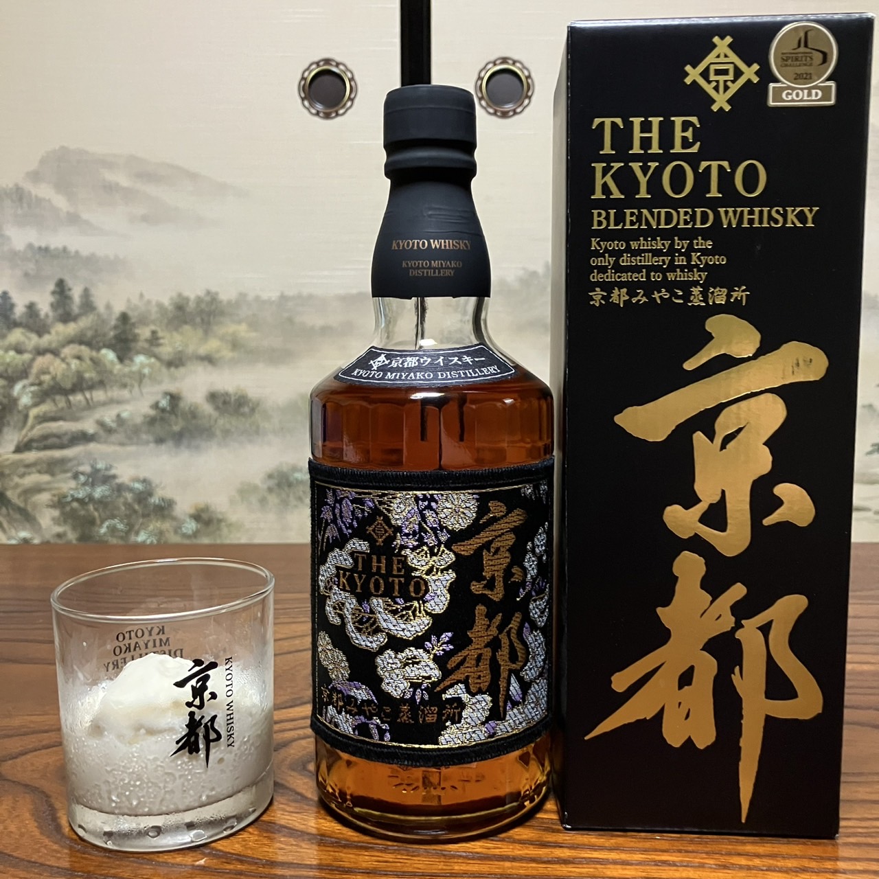 京都蒸留所 京都ウイスキー 完売品　山崎蒸溜所限定 スパニッシュオーク 山崎蒸溜所限定ウイスキー スパニッシュオーク樽 180ml - メルカリ