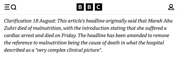 HonestReporting (@honestreporting) on Twitter photo In a statement, a BBC spokesperson acknowledged that the broadcaster was “not initially aware that Zohry was being treated for leukemia.”
Because it's not like <a href="/BBCNews/">BBC News (UK)</a> to assume that Israel is responsible for every Palestinian misfortune without bothering to verify, right? 🤔 In a statement, a BBC spokesperson acknowledged that the broadcaster was “not initially aware that Zohry was being treated for leukemia.”
Because it's not like <a href="/BBCNews/">BBC News (UK)</a> to assume that Israel is responsible for every Palestinian misfortune without bothering to verify, right? 🤔
