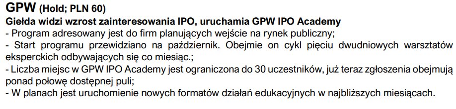 KamilZamojc's tweet photo. Ciekawe. Jakich spółek brakuje Wam na GPW, które mogłyby stanowić interesujące IPO dla rynku? https://t.co/v84XrTn1Z9
