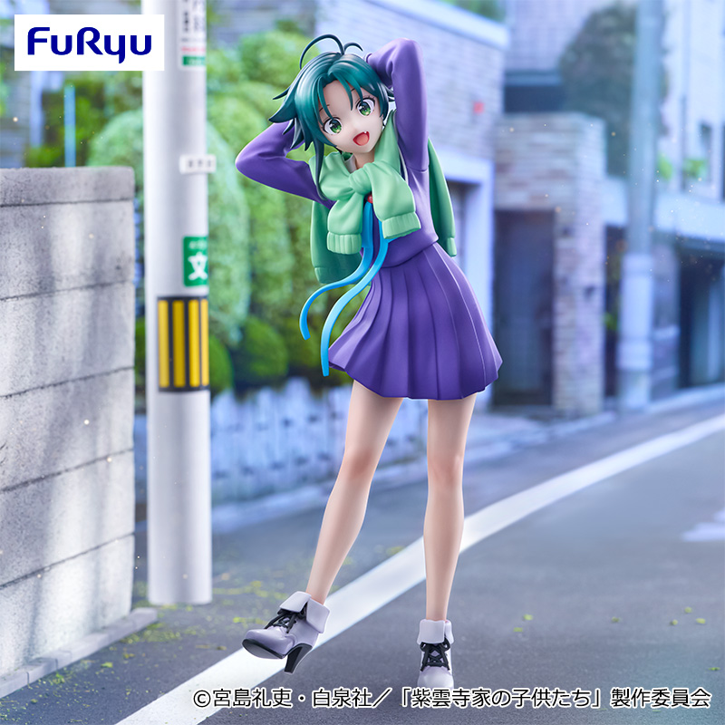 FURYU_prize's tweet image. ＼#フリュープライズ新着情報／

TVアニメ「#紫雲寺家の子供たち」より
紫雲寺家の四女・南のフィギュアが初登場❣️

💚Trio-Try-iT Figureー紫雲寺南ー💚

元気いっぱいの笑顔やポージングが魅力！

9月中旬より順次展開🌈
詳細はコチラ➡f-ch.jp/TTT_x

#Trio_Try_iT #フリュープライズ