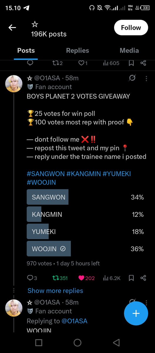 Mawwxs's tweet photo. @O1ASA for #KANGWOOJIN https://t.co/Tb7l5yVWJi