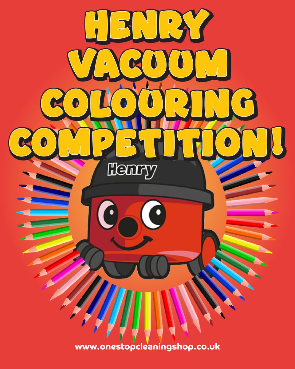 📢 The summer holidays are here! 

Your (child's) chance to win a £20 Smyths Toy Shop voucher!

For more info and T&amp;Cs
tinyurl.com/yetccyhu

#henry #vacuum #hoover #henryhoover #colouring #competition #cleaning #comp #summerholidays #smythstoys #voucher #prize