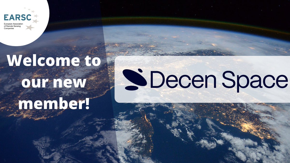 EARSC (@earsc) on Twitter photo We’re happy to welcome <a href="/decenspace/">Decen Space</a> to EARSC! 🚀
Their platform connects ground stations & satellite operators, unlocking flexible, resilient, and accessible space infrastructure.
Learn more➡️ decenspace.com We’re happy to welcome <a href="/decenspace/">Decen Space</a> to EARSC! 🚀
Their platform connects ground stations & satellite operators, unlocking flexible, resilient, and accessible space infrastructure.
Learn more➡️ decenspace.com