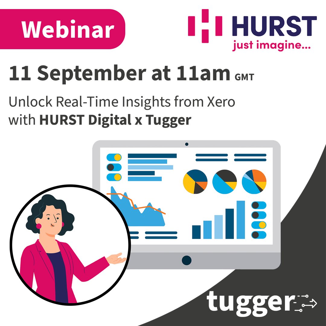 Still exporting reports from <a href="/Xero/">Xero</a> manually?

Join HURST Accountants for a live webinar showing how to create real-time, decision-ready dashboards through Tugger — without writing a single line of code.

👉 Sign up: hubs.li/Q03z4FLL0

<a href="/HurstTweets/">HURST Accountants</a>
#AccountingTech