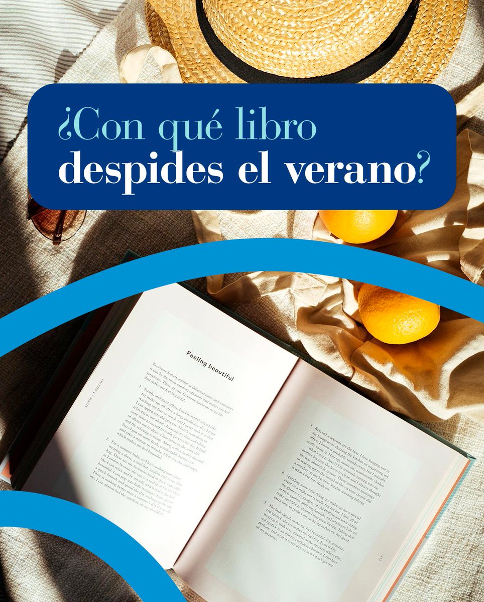 edit_planeta's tweet image. ✨¡Cerramos la estación más luminosa del año!
Cuéntanos, ¿con qué lectura despides el verano?👋📖🌞 #preguntalectora