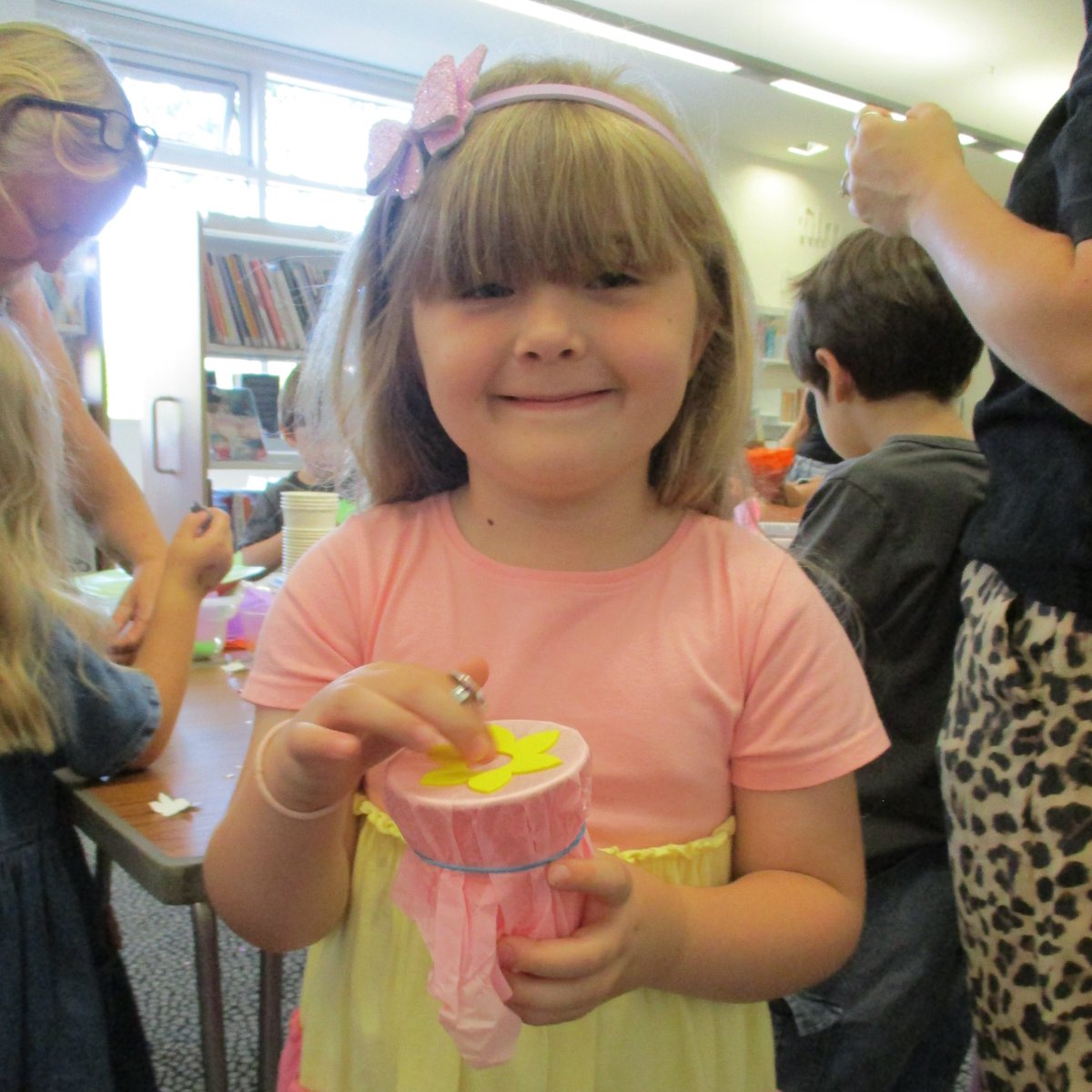 LancsLibraries's tweet image. Thank you to everyone who came along to #EuxtonLibrary to make musical instruments for the #LancsReadingHeroes challenge! It was a very busy event and the children really enjoyed making a range of musical instruments from recycled materials and experimenting with different sounds