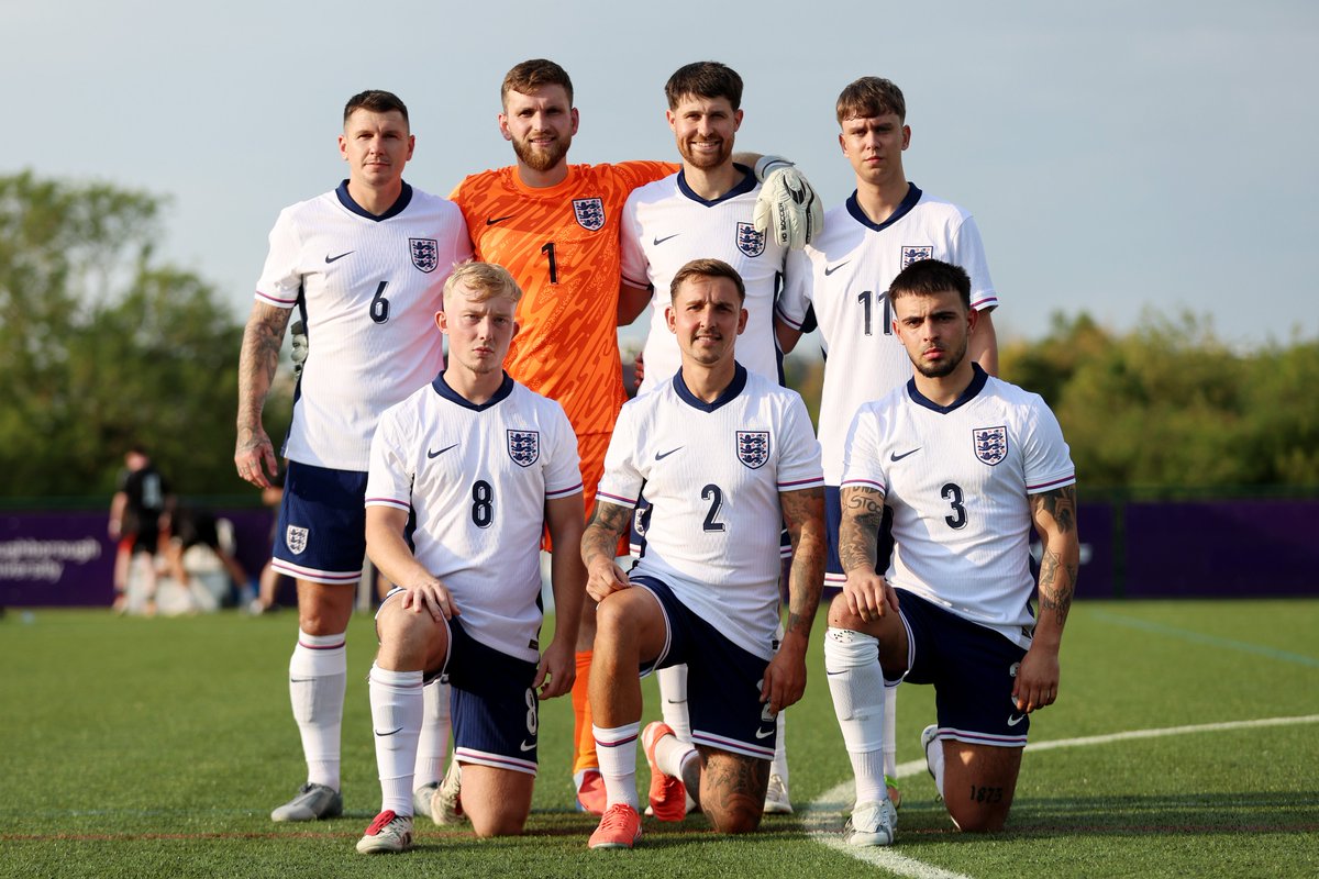 Good luck to our England Cerebral Palsy team, who are back in action this evening as they take on Spain in their final group match at the <a href="/ifcpf/">IFCPF (CP Football) ⚽️</a> European Championship.

Kick-off is at 6.30pm (UK) and the game will be shown live here: eng.football/5ojyq4
