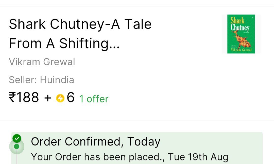 Shubhi202's tweet photo. @vikramgrawol Aye aye captain 🙃
(Last time it went out of stock..so I hurried this time) https://t.co/BRm1mUibnG