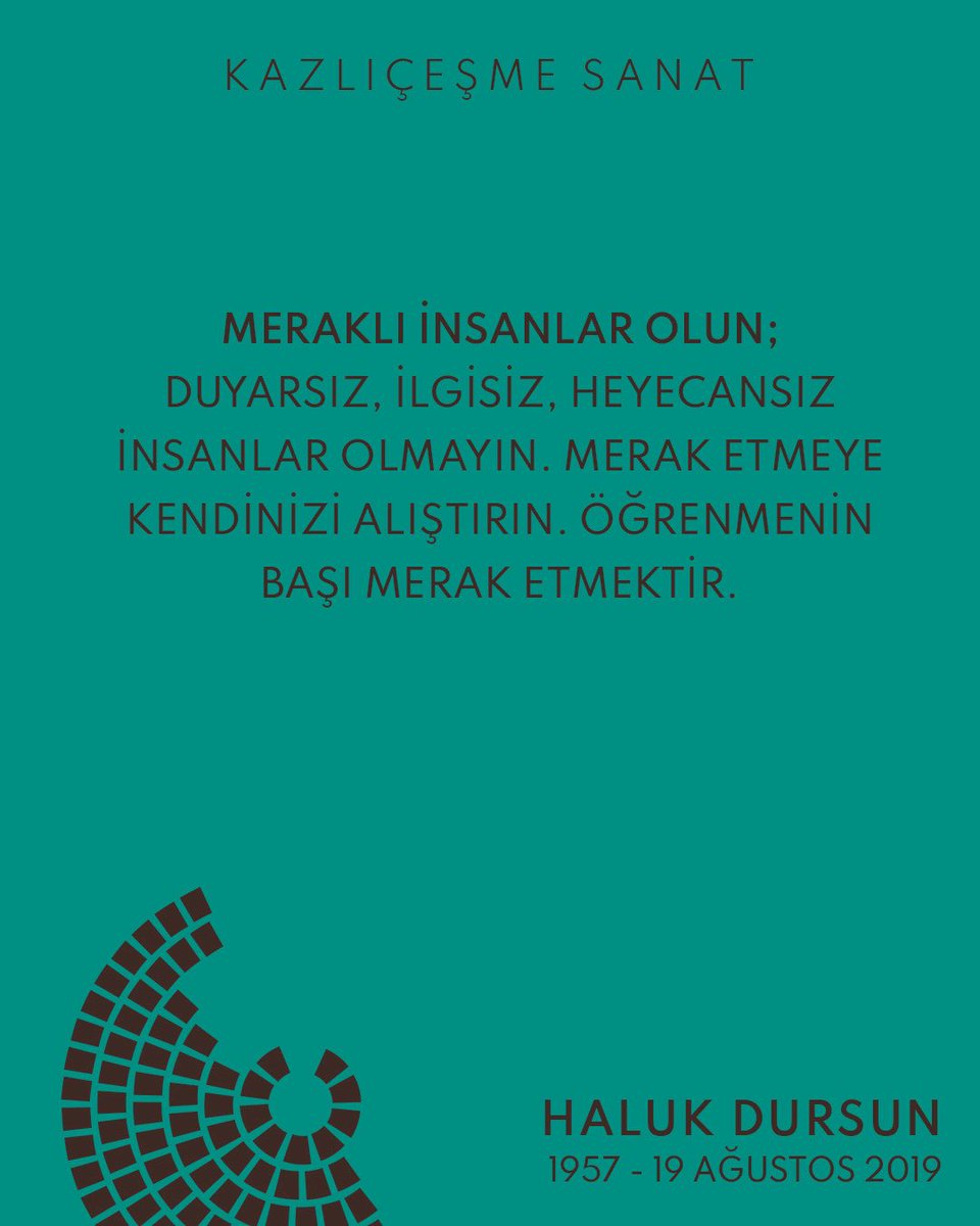 Tarih profesörü ve bürokrat Ahmet Haluk Dursun’u, vefatının 6. yılında bu güzel sözüyle anıyoruz. 🪶