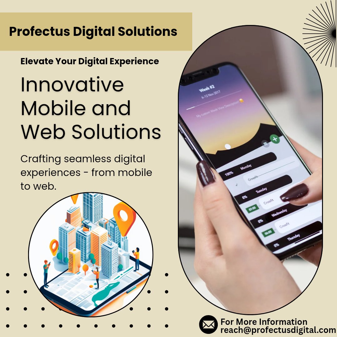 ProfectusDS's tweet photo. In today’s digital world, your business deserves seamless digital experience more than just an online presence.

Profectus builds innovative mobile &amp; web apps that are not only visually stunning but also fast, secure, and user-friendly.

#AppDevelopment #MobileApp #WebApp #pds #x https://t.co/EQqEgAcWrZ