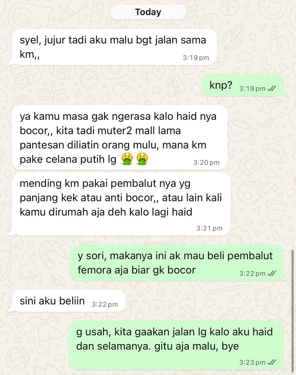 Femoraid's tweet photo. Makanya pakai pembalut dari FEMORA! 🫶

Lab tested dan aman dari bahan-bahan berbahaya, anti bocor dan nyaman banget dipakai! 😍💯

#Femora #SoftPowerForRealWoman #menstruasi #pembalut #haid https://t.co/6Ety7hefcD