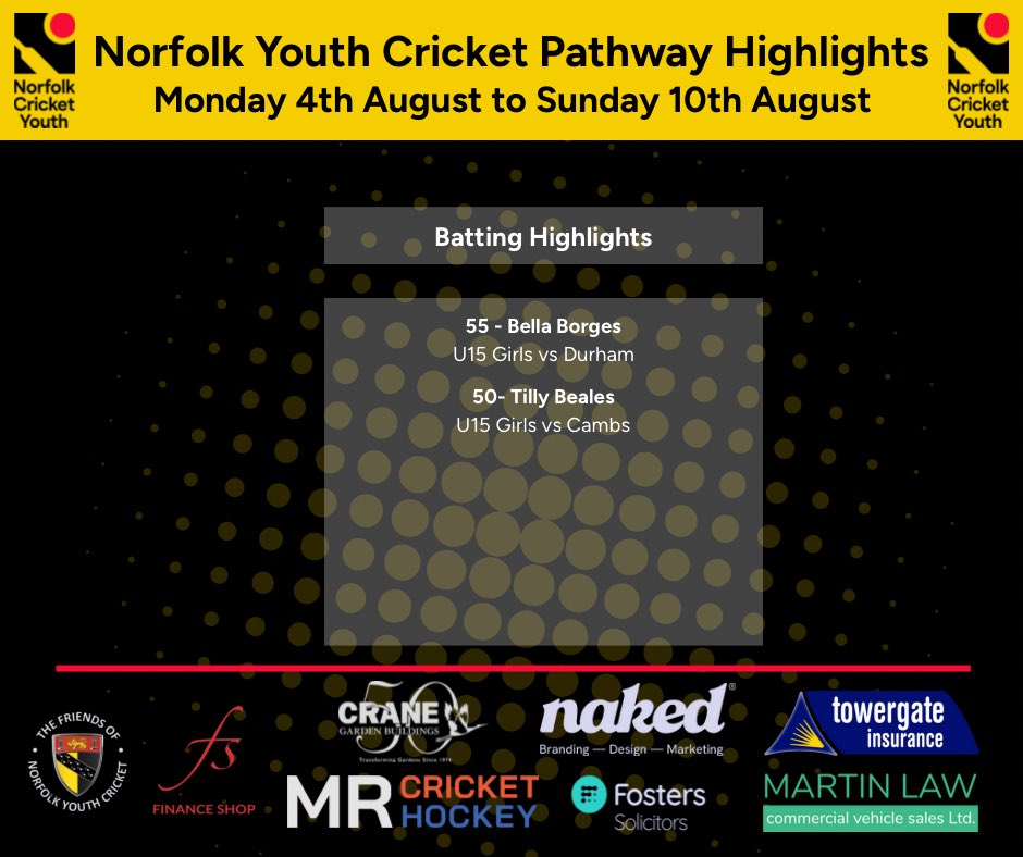 Norfolk Cricket Pathway tweet media