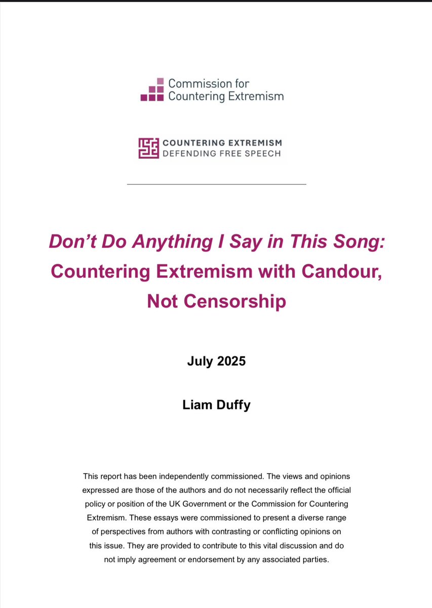 Liam (@liamsd12) on Twitter photo What do eccentric American rapper Tyler, the Creator & Jihadi John have in common?
For <a href="/CommissionCE/">Commission for Countering Extremism</a> & published on GOV.UK I wrote an essay about how the two reshaped the contours of free speech, & the direction of the countering extremism/terrorism field: What do eccentric American rapper Tyler, the Creator & Jihadi John have in common?
For <a href="/CommissionCE/">Commission for Countering Extremism</a> & published on GOV.UK I wrote an essay about how the two reshaped the contours of free speech, & the direction of the countering extremism/terrorism field: