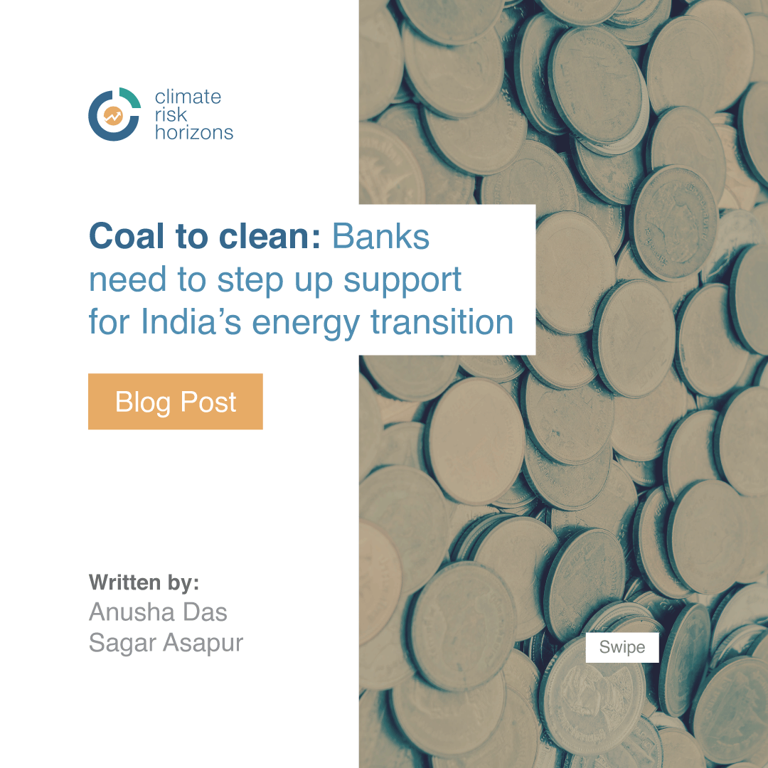 ClimateHorizons's tweet photo. In our latest blog, Anusha Das and @SagaronClimate   unpack why banks must step up support for renewable energy (RE) and move away from #coal.

#greenbanking #coalpolicy #energytransition  #renewablenergy https://t.co/xbsveBIEGZ