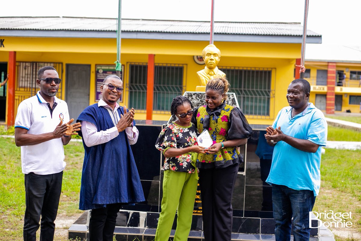 As a former student and Sports Prefect of Ada Senior High School, it is a great honour to receive this plaque of appreciation for my small contribution towards our young sportsmen and women. 

I sincerely appreciate the Physical Education and Health Department Sports Committee