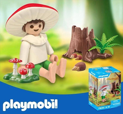 キノコの妖精の隠れ家 「playmobil プレイモービル」 4194 プレイ