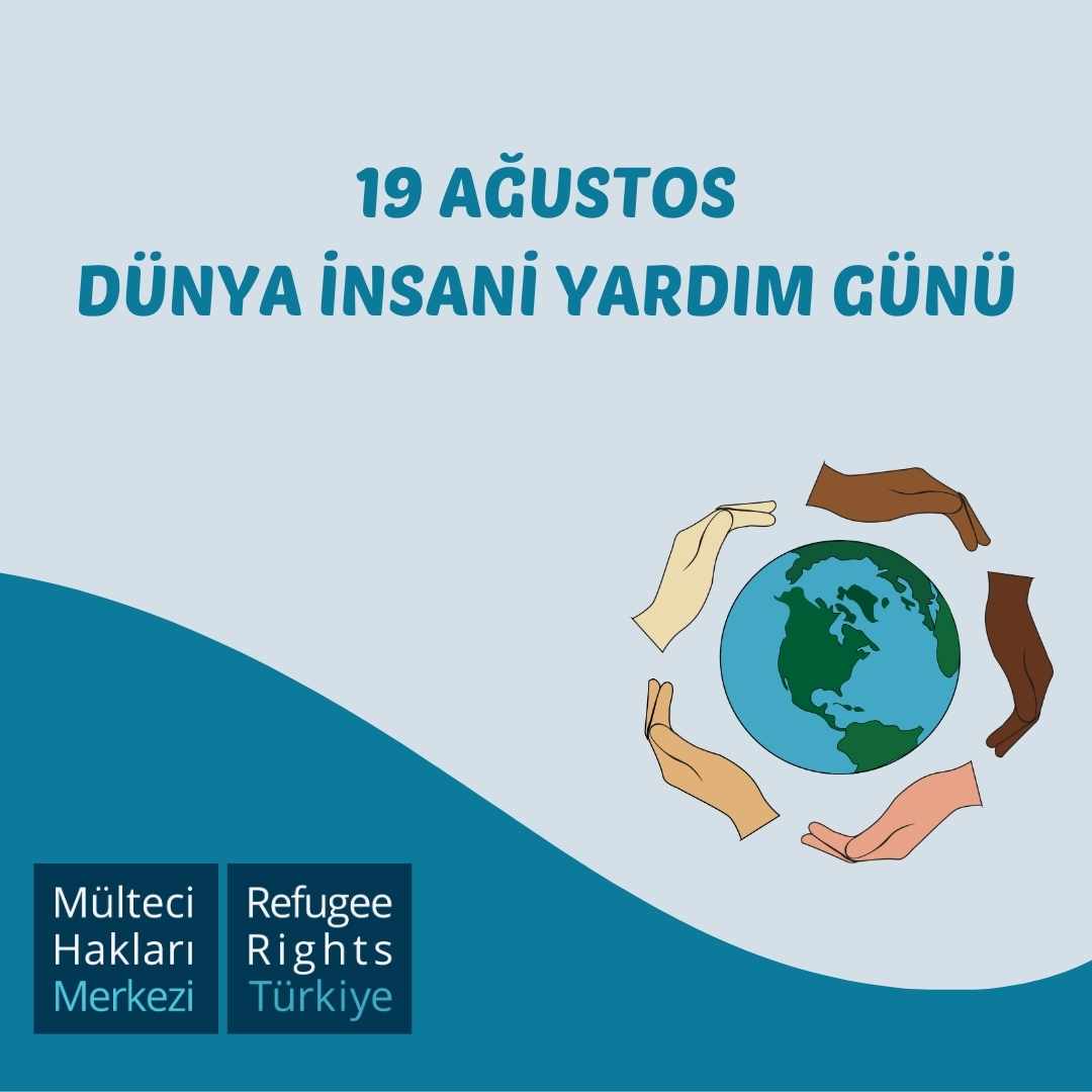 Hayatları pahasına insan onurunu savunan tüm insani yardım çalışanlarını saygıyla anıyoruz. 

#DünyaİnsaniYardımGünü 
#WorldHumanitarianDay 
#MülteciHaklarıMerkezi
#RefugeeRightsTürkiye