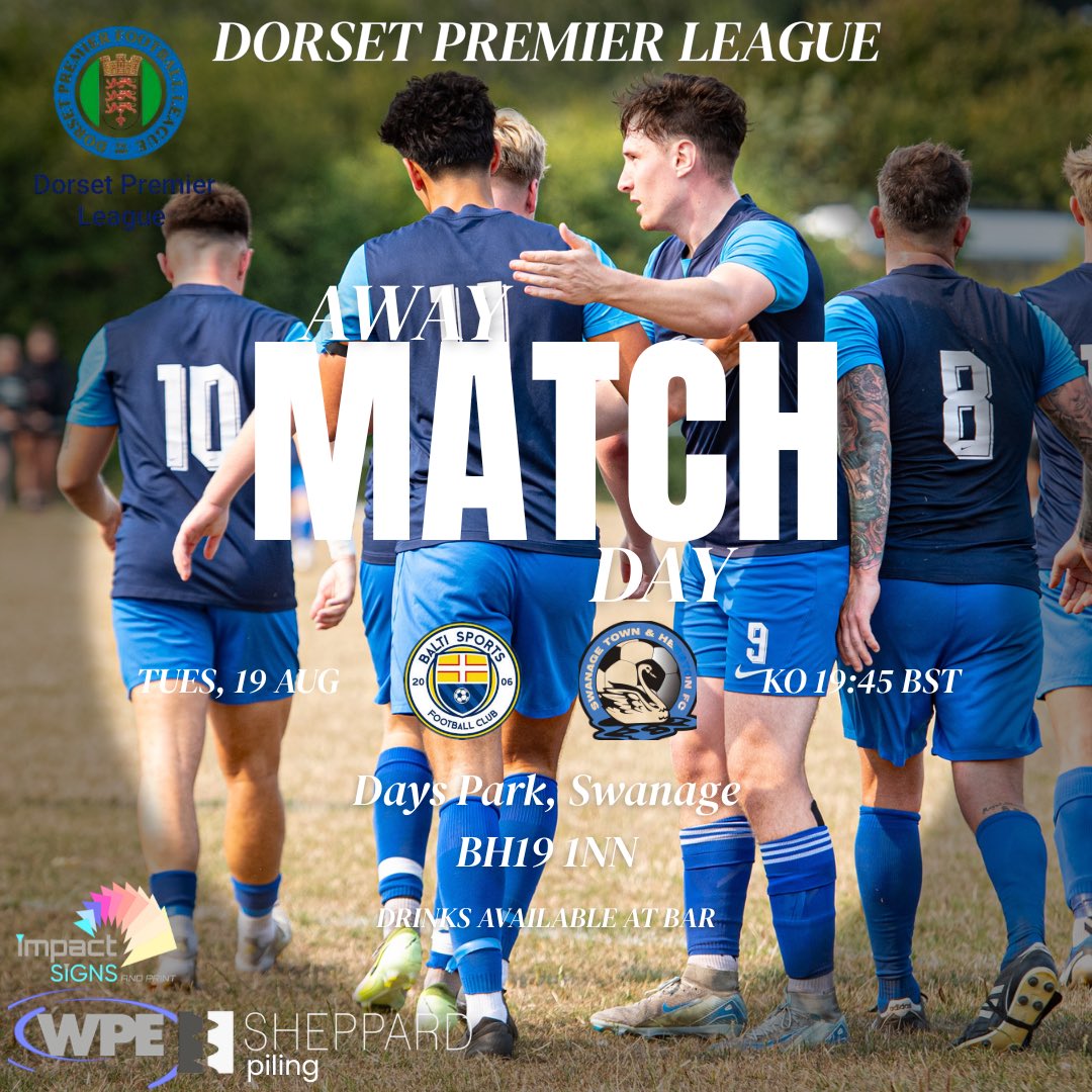 MATCH DAY!

We travel to <a href="/SwanageFC/">Swanage Town & Herston FC</a> this evening as two clubs who are unbeaten this season.
